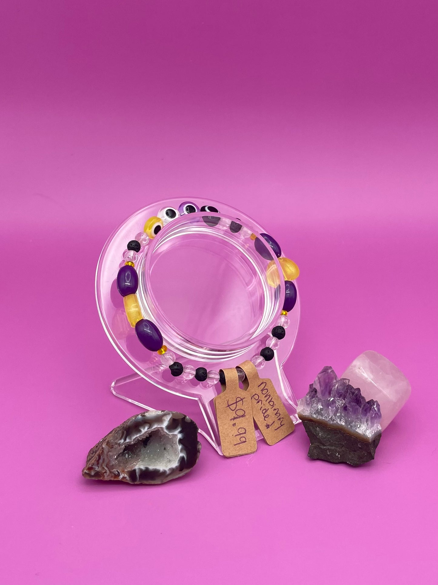 Non-Binary Pride Bracelet!