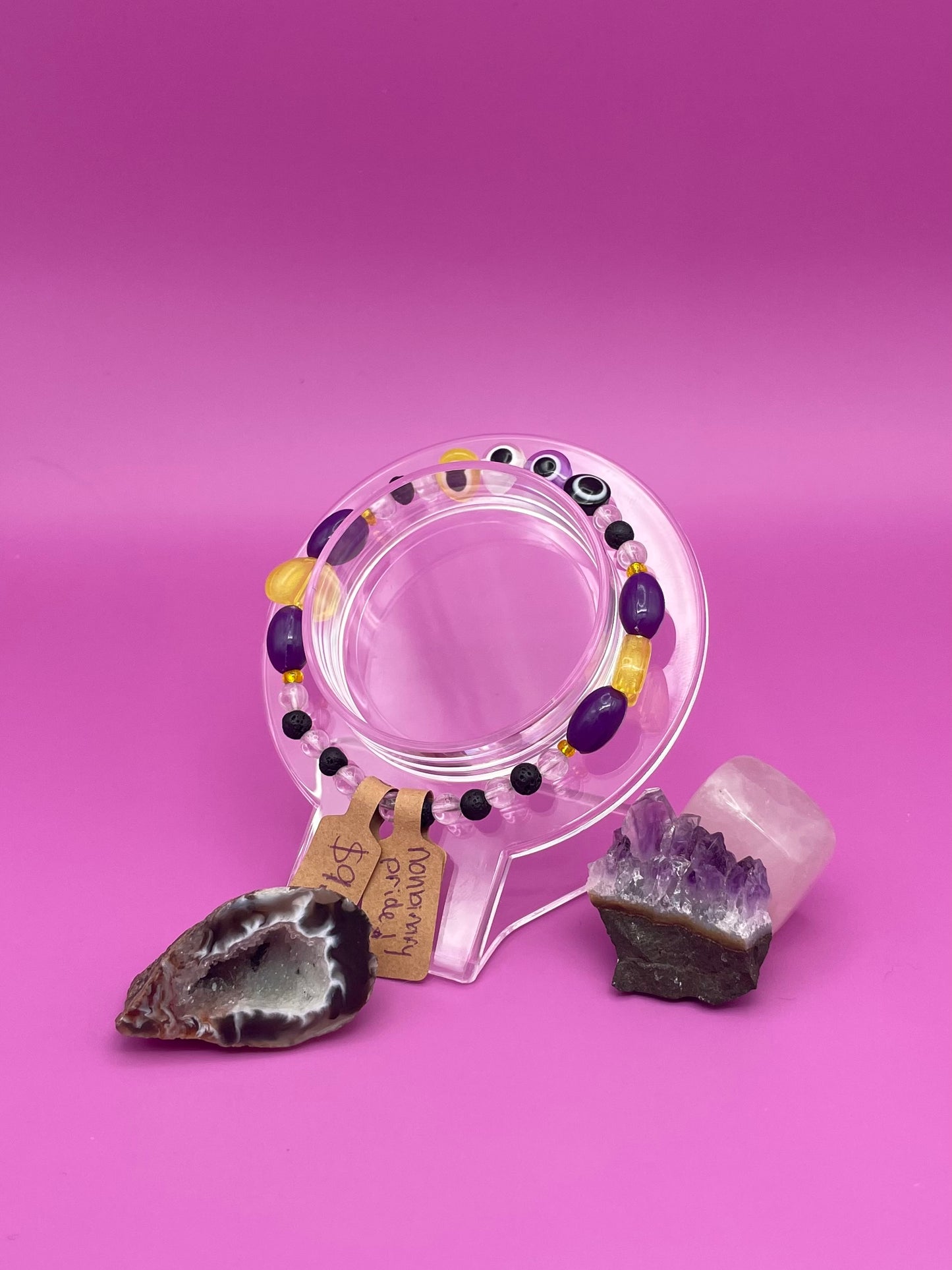 Non-Binary Pride Bracelet!