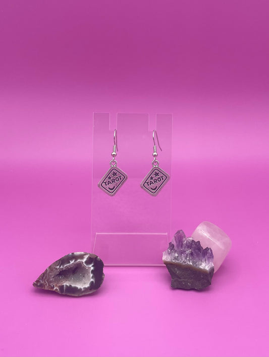 Tarot Card Earrings